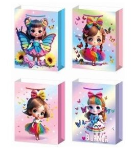 Torebka prezentowa S Dziewczynka