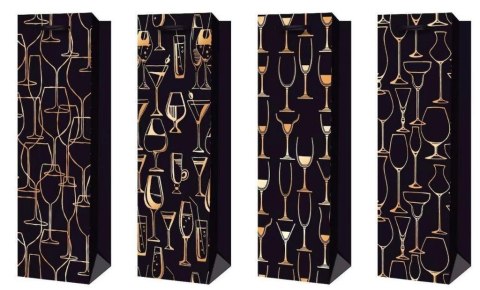 Torebka upominkowa butelka MIX