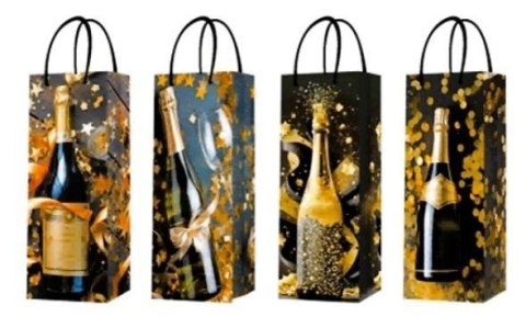 Torebka prezentowa butelka MIX