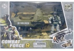 Helikopter wojskowy z akcesoriami