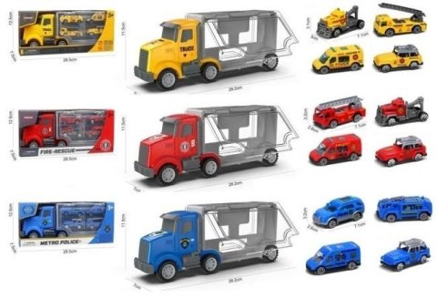 Laweta z autkami MIX