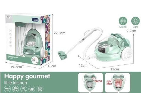 Odkurzacz ze światłem i dźwiękiem