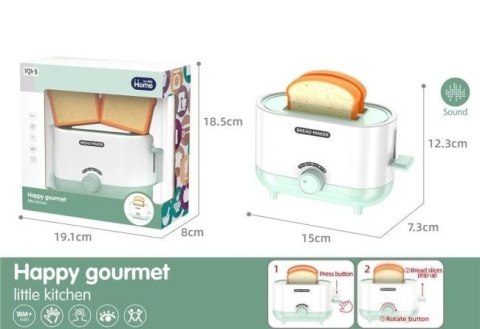 Opiekacz ze światłem i dżwiękiem