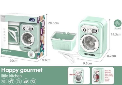 Pralka ze światłem i dźwiękiem