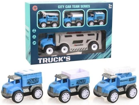 Zestaw aut policyjnych z napędem