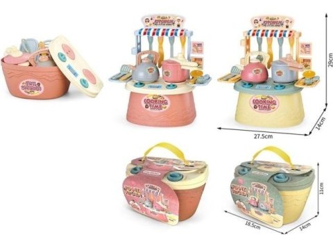 Zestaw kuchenny w koszu