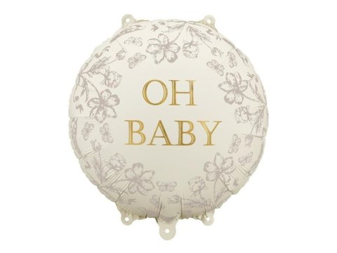 Balon foliowy pastylka Oh Baby 35x35cm