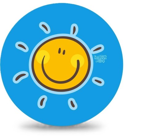 Piłka PVC Sportox Kids 230mm - Słonko