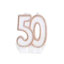 Świeczka jubileuszowa 50