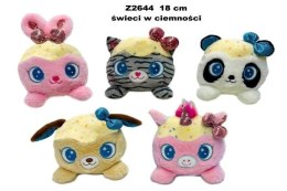 Zwierzęta świeci w ciemności 18cm MIX