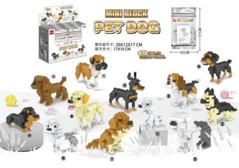 Klocki psy MIX