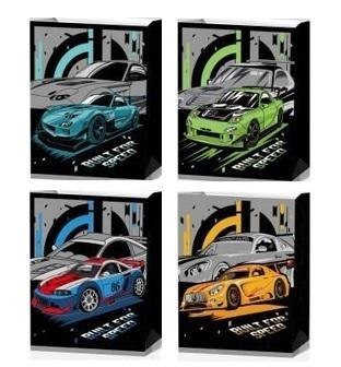 Torebka prezentowa L Pojazdy mix