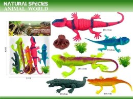Zestaw jaszczurek 5szt
