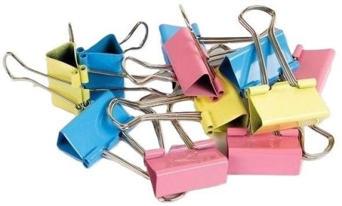 Klipy 25mm kolorowe 48szt