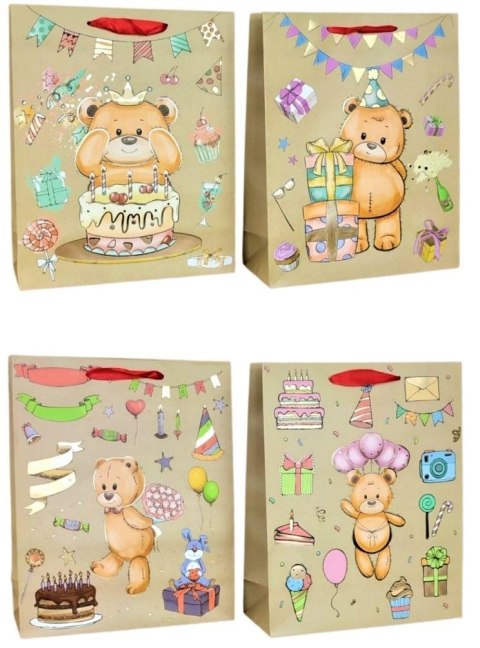 Torebka prezentowa M Miś