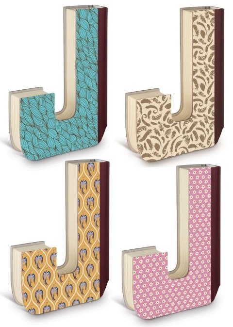 Alphabooks Notatnik litera - J