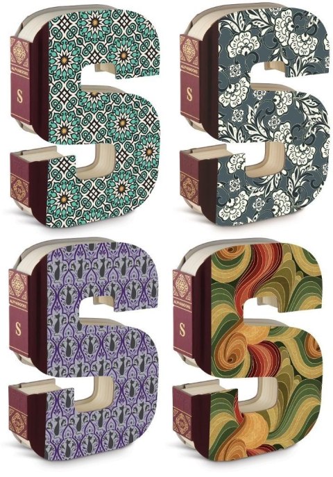 Alphabooks Notatnik litera - S