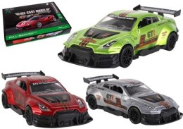 Samochód metalowy 1:36 napęd Super Sport No.1 mix