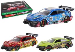 Samochód metalowy 1:36 napęd Super Sport No.2 mix