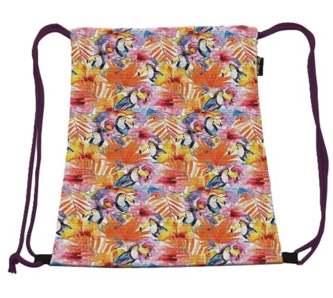 Worek/plecak Codura wodoodporna Papugi