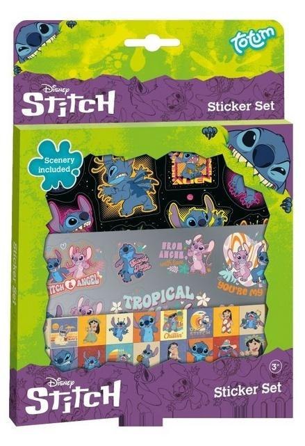 Zestaw naklejek ze Stitchem i przyjaciółmi