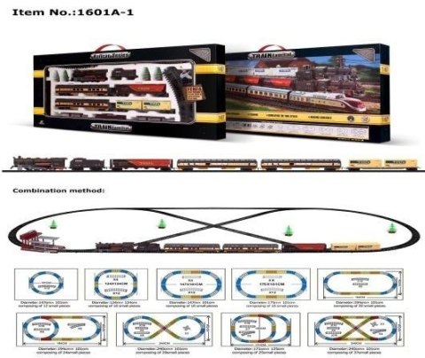 Kolejka z dźwiękiem i światłem