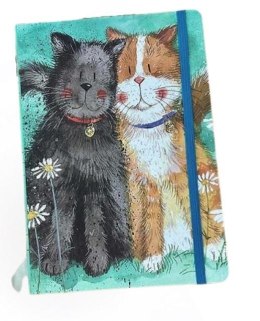 Notatnik z gumką A5 LCN13 Koty Toffe i Treacle