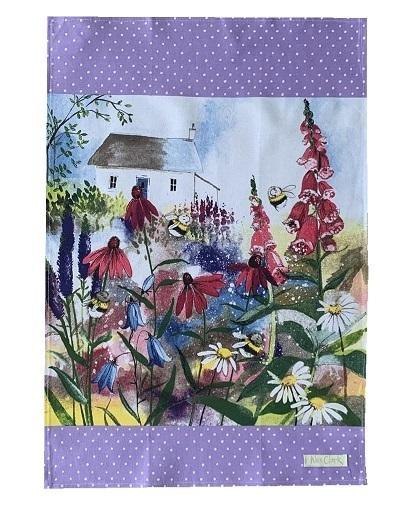 Ręcznik kuchenny TT29 Pszczoły w ogrodzie