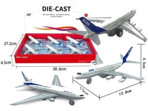 Samolot metal z napędem