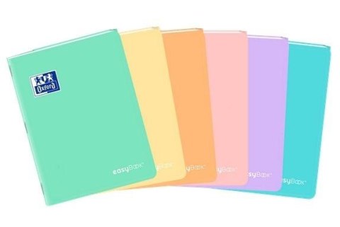 Zeszyt A5/60K linia z marg Easybook (8szt) OXFORD