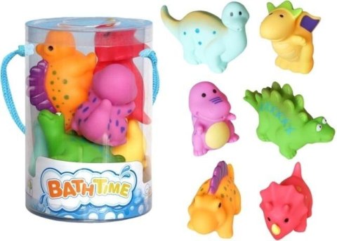 Dinozaury do kąpieli 6szt