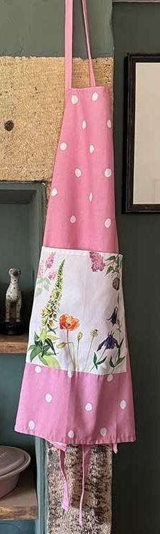 Fartuch kuchenny AP27 Pszczoły i kwiaty