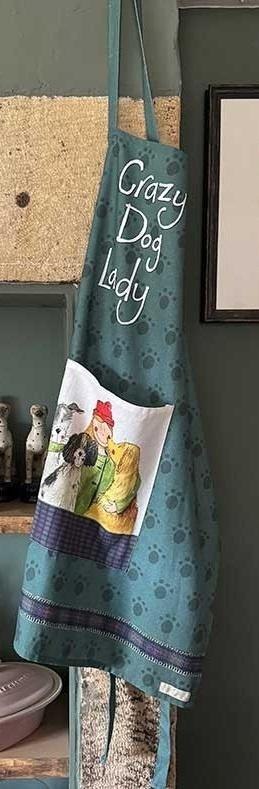 Fartuch kuchenny AP29 Crazy Dog Lady Psiara