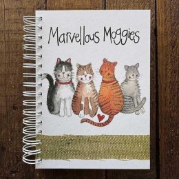 Kołonotatnik A5/100K 4 koty TW