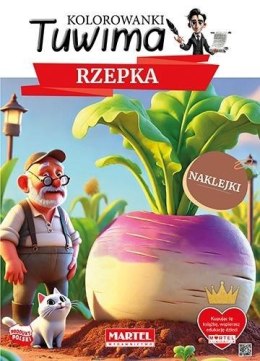Kolorowanki Tuwima. Rzepka z naklejkami