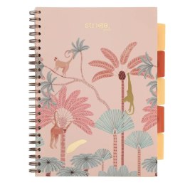 Kołozeszyt Pads A4/100K kratka Afryka pastel beż