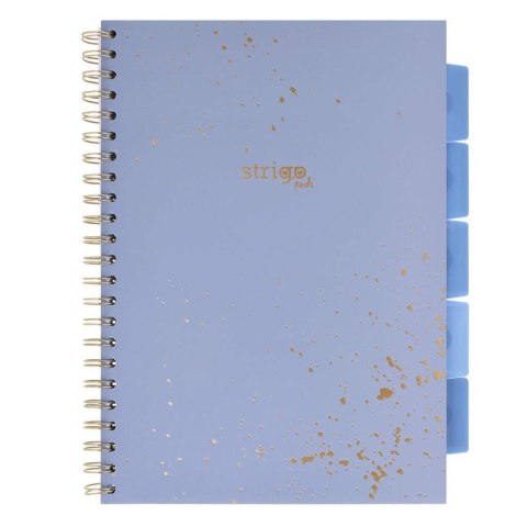 Kołozeszyt Pads A4/100K kratka Marmur niebieski