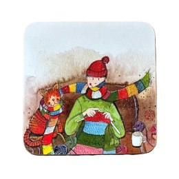 Podkładka pod kubek C237 Szydełkowanie