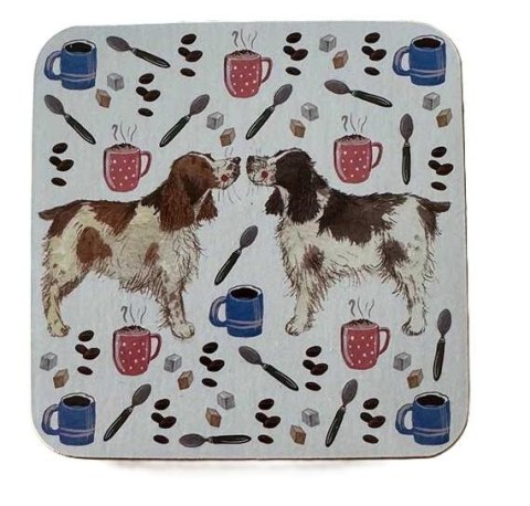 Podkładka pod kubek C248 Psy i kawa