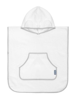 Ponczo kąpielowe biały 55x60cm