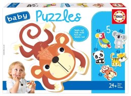 Puzzle 3-5 Dzikie zwierzęta 2