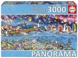 Puzzle 3000 Życie panorama
