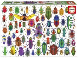 Puzzle 500 Kolorowe owady