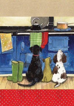 Ręcznik kuchenny TT28 Psy w kuchni