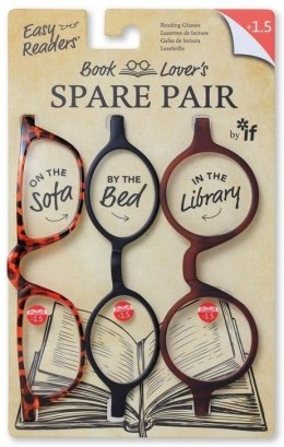 Spare Pair Okulary korekcyjne 3szt +1.5