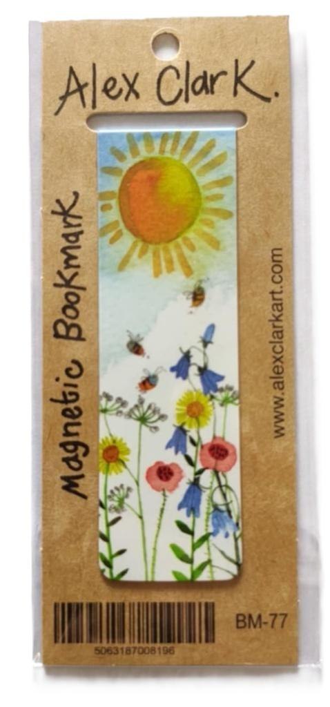 Zakładka do książki BM77 Słońce i kwiaty