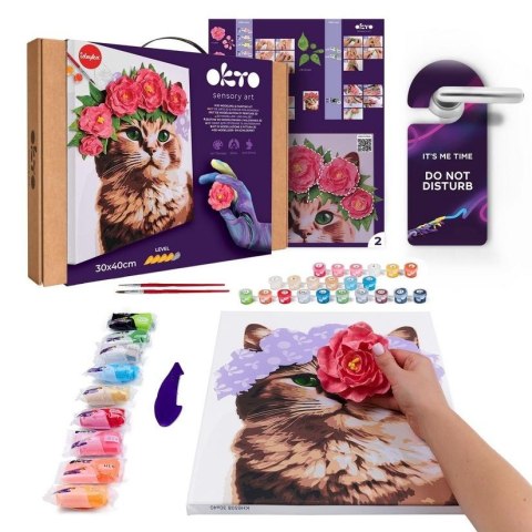 Zestaw do modelowania i malowania 3D 30x40cm