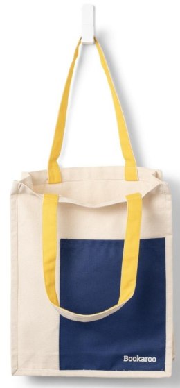 Bookaroo Torba bawełniana Navy&Yellow