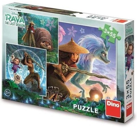 Puzzle 3x55 Raya i ostatni smok