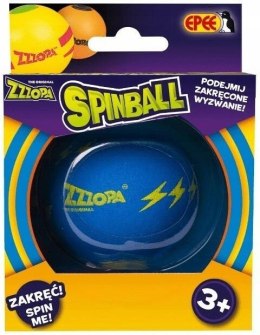 Spinball - Zakręcona zabawa niebieska z żółtym